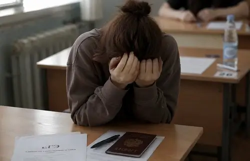 Ученица, не сдавшая экзамен